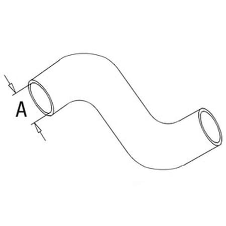 Aftermarket Radiator hose Fits Case/International Models Listed Below 405964R1
